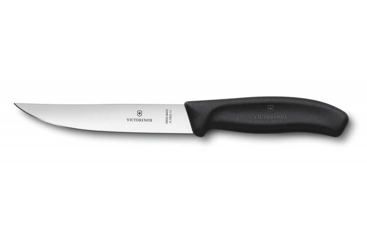 Couteau à steak lame 14cm noir Victorinox 6.7903.14