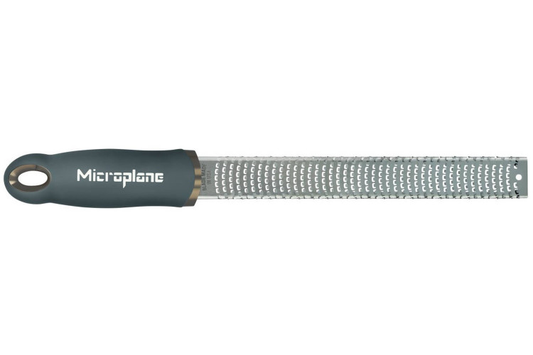 R&acirc;pe-zesteur Microplane Premium Classic Gris Orage - 20,3cm