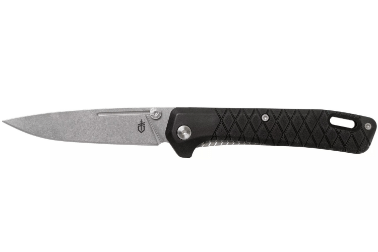 Couteau pliant Gerber Zilch GE001879 manche en nylon / fibres de verre noir 10,3cm