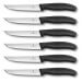 6 Couteaux à steak Victorinox lame 12cm manche noir