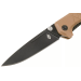 Couteau pliant Gerber Zilch GE001881 blackwashed manche en nylon/fibres de verre coyote 10,3cm