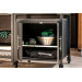 Pack Big Green Egg Medium barbecue + convEGGtor + table modulaire + meuble placard + 8 roulettes