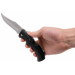 Couteau pliant Gerber Gator GE003660 manche en nylon/fibres de verre noir 12cm motif alligator + Étui