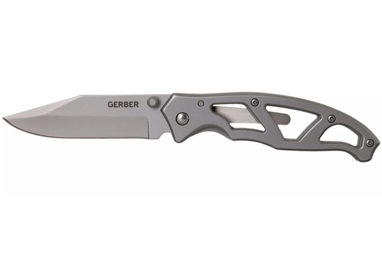 Couteau pliant Gerber Paraframe I GE003626 manche squelette en acier inoxydable 10,2cm