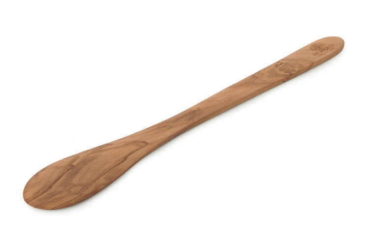 Spatule ronde Bérard faite main en olivier 30cm