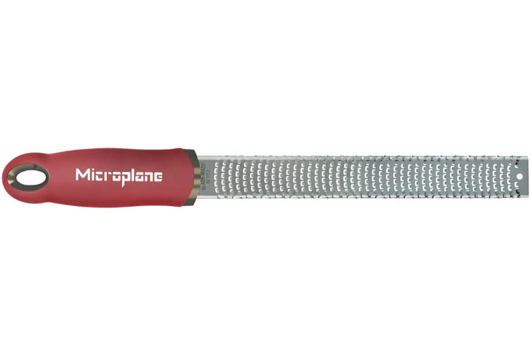 R&acirc;pe-zesteur Microplane Premium Classic Rouge Grenade - 20,3cm