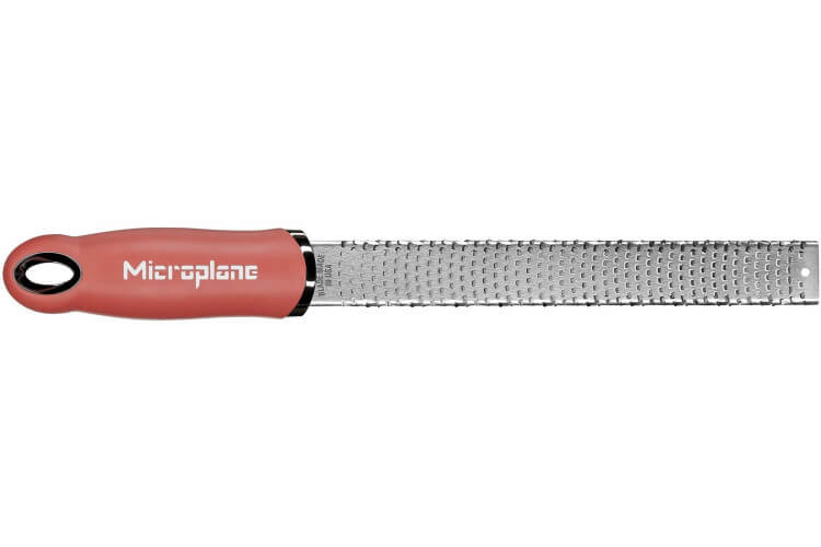 Râpe-zesteur Microplane Premium Classic Rose à Lèvres - 20,3cm