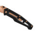 Couteau pliant Gerber Paralite GE003691 manche ajouré en acier noir 10,4cm