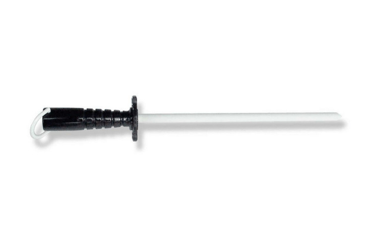 Fusil &agrave; aiguiser DMT m&egrave;che c&eacute;ramique &agrave; grain fin 2200 30cm manche noir