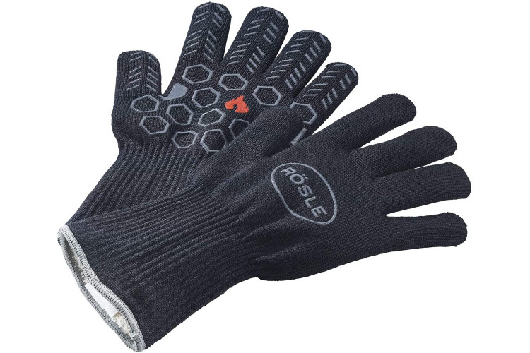 Paire de gants premium R&ouml;sle pour le barbecue - Anti chaleur et br&ucirc;lures
