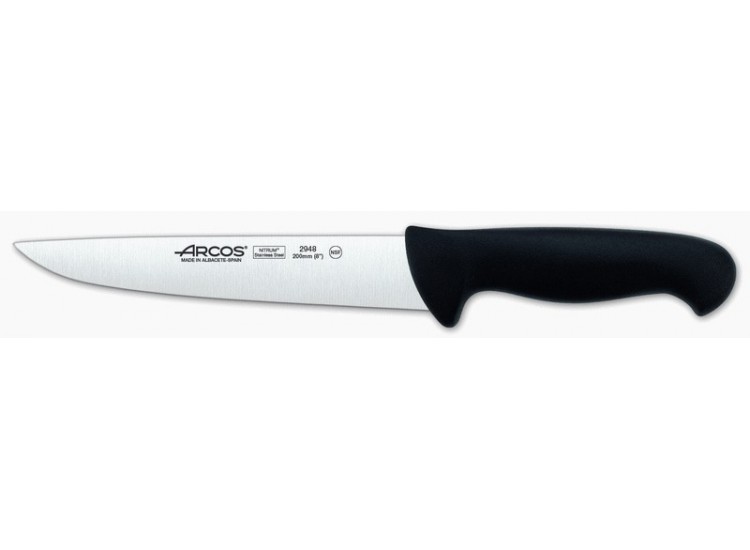 Couteau de boucher 20cm acier Nitrum Arcos 2900