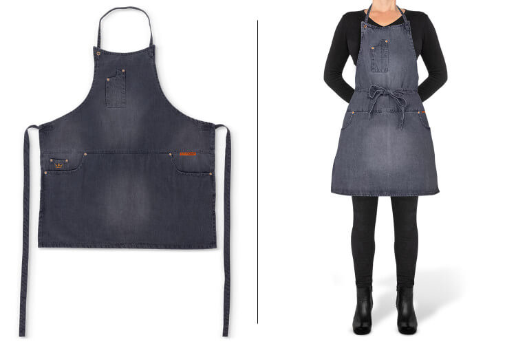 Tablier de cuisine femme DutchDeluxes en coton avec 5 poches