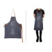 Tablier de barbecue DutchDeluxes en coton et cuir