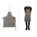 Tablier de barbecue DutchDeluxes en coton et cuir
