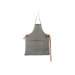 Tablier de barbecue DutchDeluxes en coton et cuir