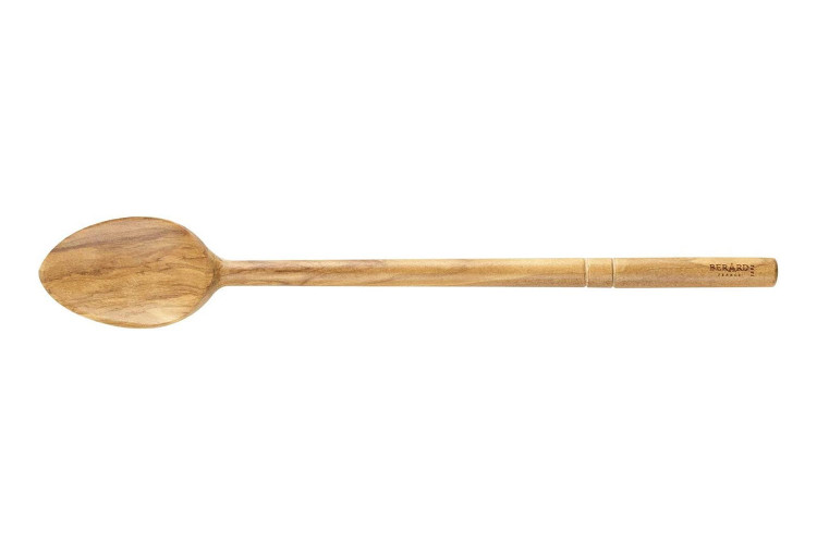 Cuill&egrave;re &agrave; rago&ucirc;t B&eacute;rard faite main en olivier 30cm