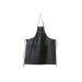 Tablier de cuisine DutchDeluxes en cuir avec poche à zip