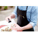 Tablier de cuisine DutchDeluxes en cuir avec poche à zip