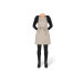 Tablier de cuisine femme DutchDeluxes en coton avec 5 poches