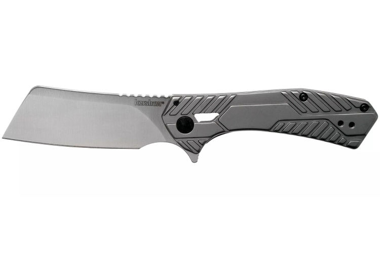 Couteau pliant Kershaw Static KS.3445 manche en acier gris 9,8cm
