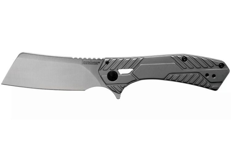 Couteau pliant Kershaw Static KS.3445 manche en acier gris 9,8cm
