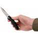 Couteau pliant Kershaw Atmos KS.4037 manche G10/nylon rempli de verre noir 10,2cm