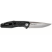 Couteau pliant Kershaw Atmos KS.4037 manche G10/nylon rempli de verre noir 10,2cm