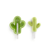 Moule à glace Lékué en silicone Platinum - Forme cactus