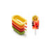 Set de 4 moules à glace Lékué en silicone 95ml - 4 couleurs