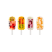 Set de 4 moules à glace Lékué en silicone 95ml - 4 couleurs