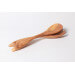 Couverts à salade Bérard Terra faits main en olivier 31,5cm