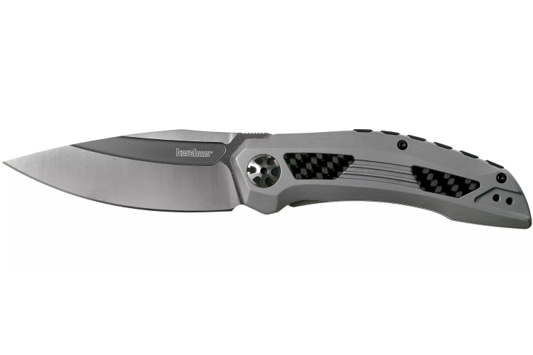 Couteau pliant Kershaw Norad KS.5510 manche en acier gris 11,4cm