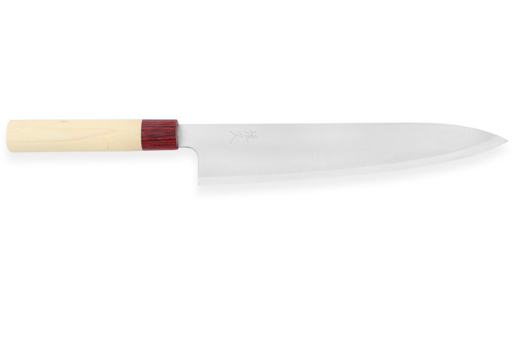 Couteau de chef japonais Tsunehisa VG10 Honoki 27cm