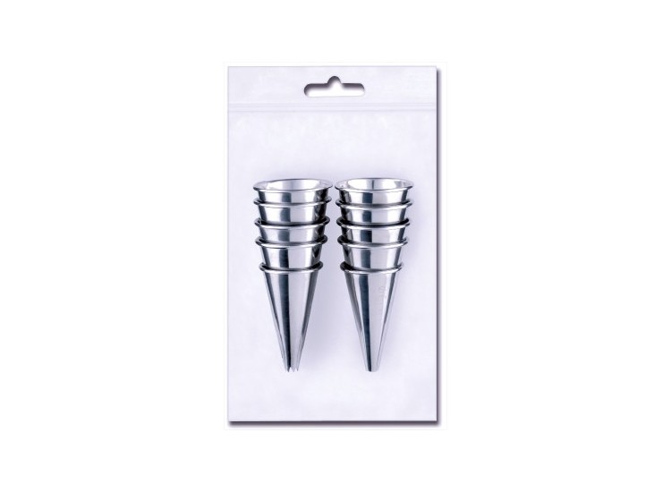 Lot de 10 Douilles en acier inox BARGOIN