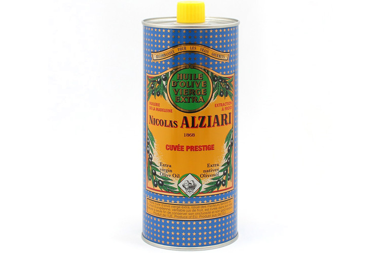 Huile d'olive Nicolas Alziari Cuv&eacute;e Prestige - Bidon de 1L