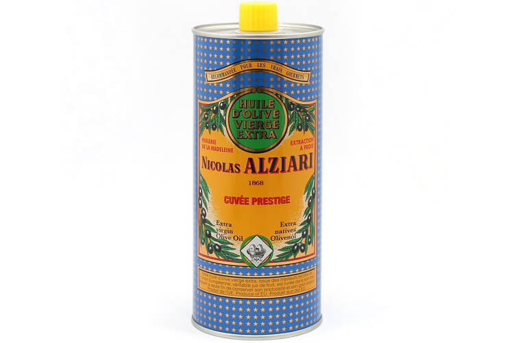 Huile d'olive Nicolas Alziari Cuvée Prestige - Bidon de 1L
