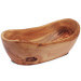 Coupe à fruits rustique Bérard faite main en olivier 20x13,5x4cm