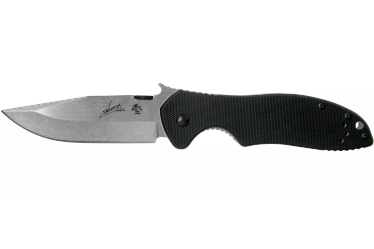 Couteau pliant Kershaw CQC-6K D2 KS.6034D2 manche en acier inox et G10 noir 11,4cm