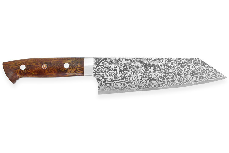 Couteau bunka japonais Takeshi Saji R2 Damas Mosa&iuml;que 18cm