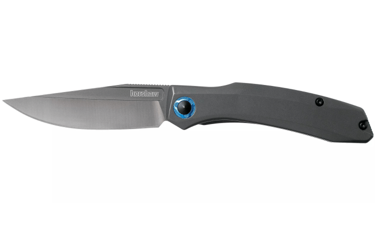 Couteau pliant Kershaw Highball KS.7010 manche en acier gris 9,9cm
