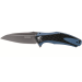 Couteau pliant Kershaw Natrix Copper KS.7007CF manche en G10 revêtu de fibres de carbone noir 10,8cm