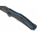 Couteau pliant Kershaw Natrix Copper KS.7007CF manche en G10 revêtu de fibres de carbone noir 10,8cm