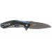 Couteau pliant Kershaw Natrix Copper KS.7007CF manche en G10 revêtu de fibres de carbone noir 10,8cm