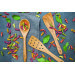 Spatule large biseautée Bérard faite main en olivier 30cm