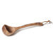 Louche Bérard 14cl faite main en olivier qualité artisanale avec lanière 36cm