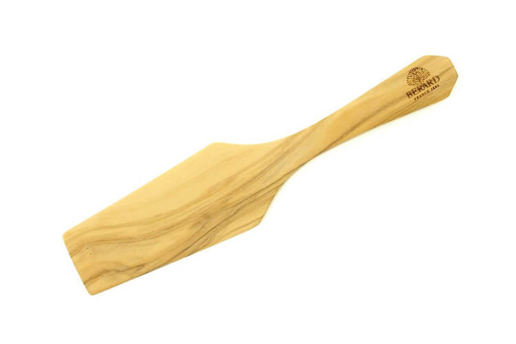 Pelle à tarte Bérard faite main en olivier 25cm