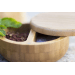Boite à sel magnétique Duo BA208561 Totally Bamboo en bambou 