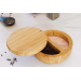 Boite à sel magnétique Duo BA208561 Totally Bamboo en bambou 