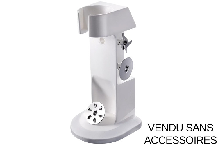 Support sur pied Bamix Deluxe pour mixeur - Coloris blanc
