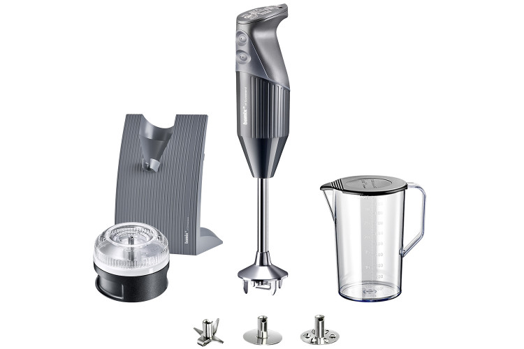 Mixeur plongeant Bamix M200 Swissline anthracite avec accessoires